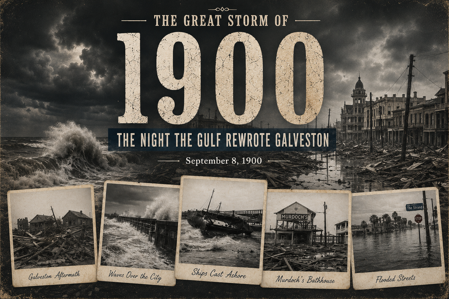 Galveston 1900 Hurricane
